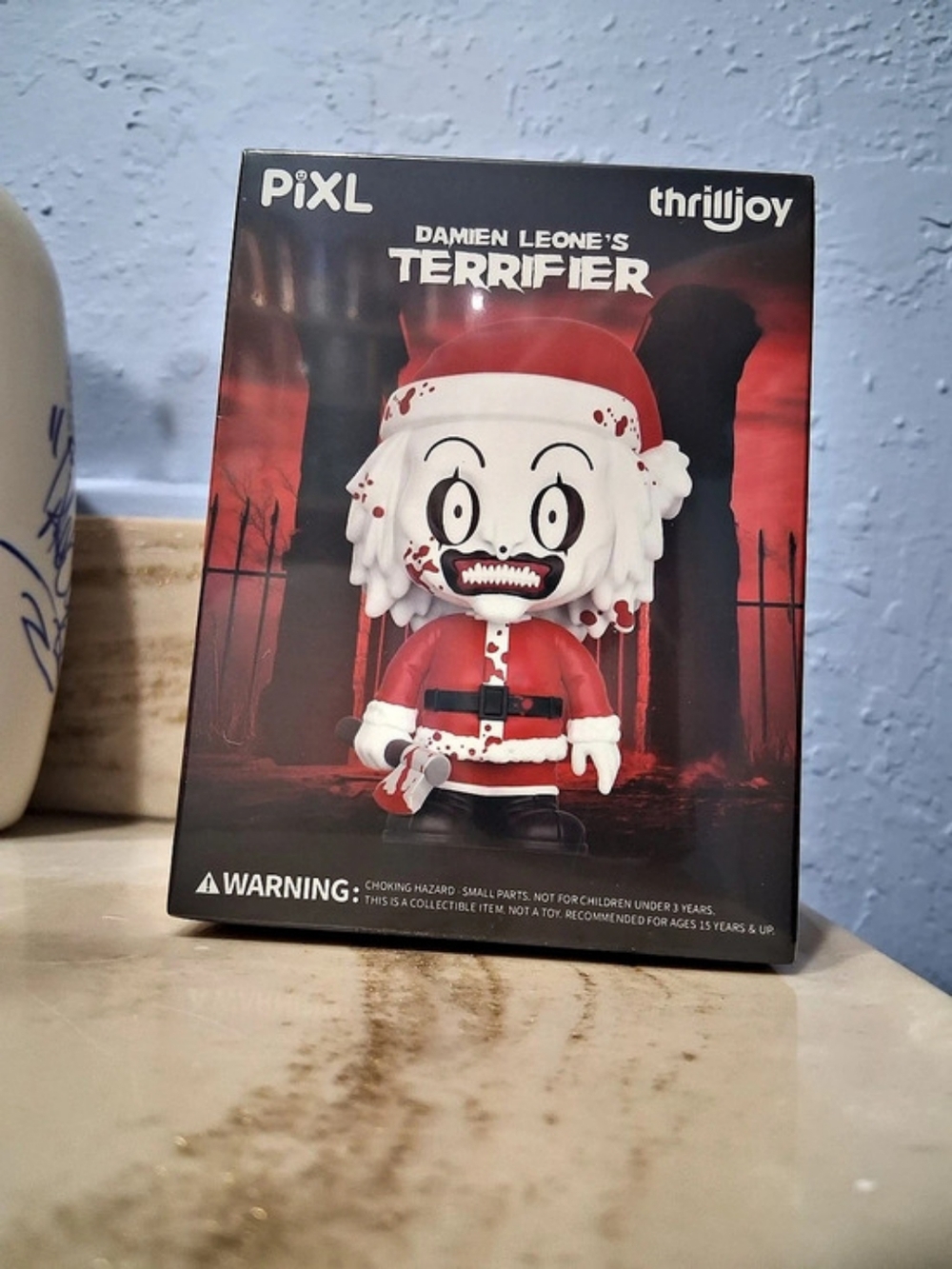 PIXL Terrifier Art the Clown Collectible Figure NWT Red & Black